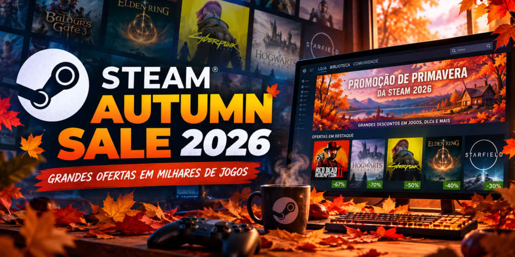 Promoção Steam Autumn Sale 2026